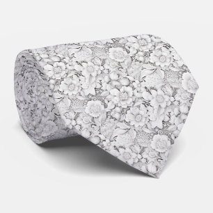 Classic Vintage Lace Neck Tie