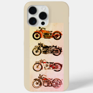 CLASSIC VINTAGE MOTORCYCLES iPhone 15 PRO MAX CASE