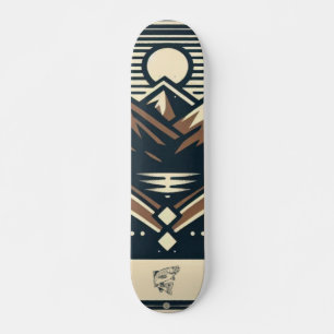Classic/vintage outdoors/wilderness skateboard