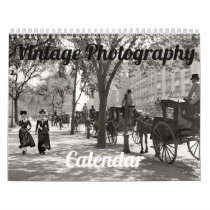 Classic Vintage Photography Wall Calendar For 2023