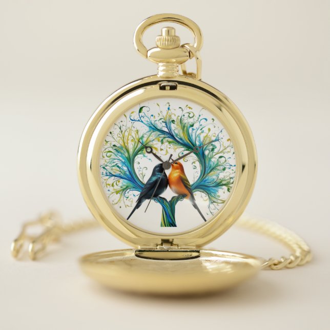 Classic Vintage Pocket Watch – Timeless Elegance  (Inside)