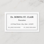 [ Thumbnail: Classic, Vintage Professional Business Card ]