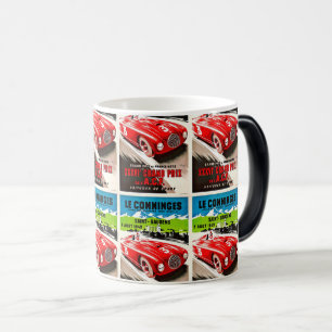 Classic Vintage Racing Elegance Color Morph Mug