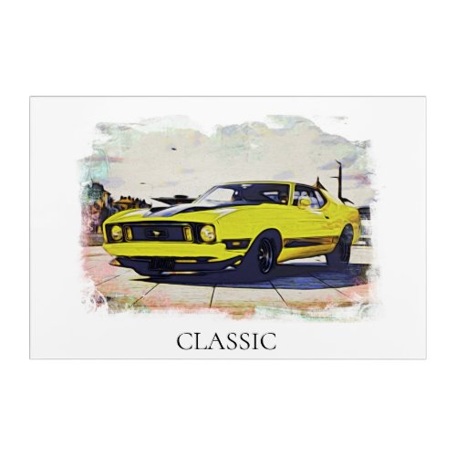  Classic Vintage Retro Car Photo Art