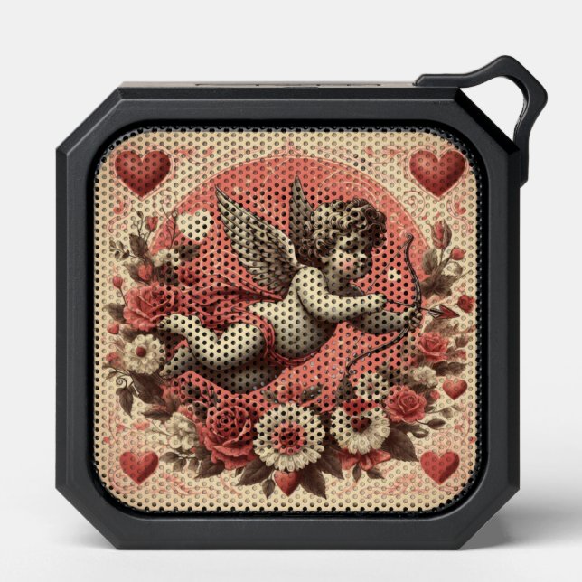 Classic/Vintage/Retro Cupid Valentine's day Bluetooth Speaker (Front)