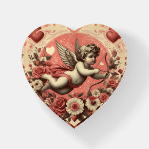 Classic/Vintage/Retro Cupid Valentine's day Paperweight