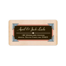 Classic Vintage Return Address Labels