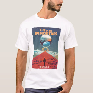 Classic Vintage Science Fiction Pulp Book Cover T-Shirt