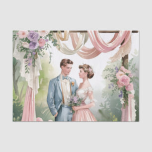 Classic Vintage Shabby Chic Wedding Tissue Paper