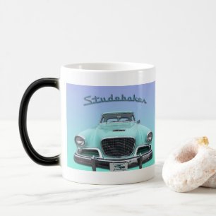 Classic Vintage Studebaker Silver Hawk 1959 Car Color Morph Mug