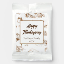 Classic Vintage Thanksgiving Minimalist Rustic 