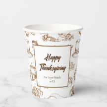 Classic Vintage Thanksgiving Minimalist Rustic