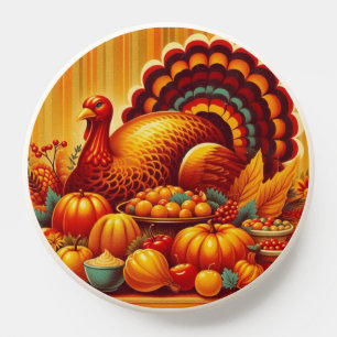 classic/vintage Thanksgiving Turkey PopSocket