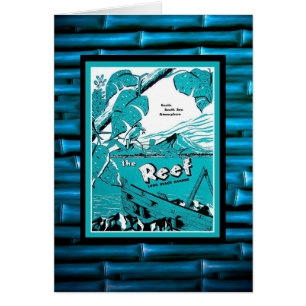Classic vintage Tiki menu! Cards