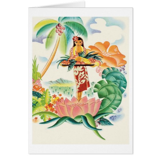 Classic vintage tropical nostalgia! (Front)