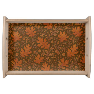 Classic, vintage Victorian autumn/fall leaves Serving Tray