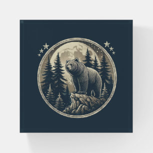 Classic/vintage wilderness bear paperweight