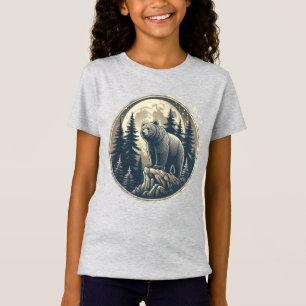 Classic/vintage wilderness bear T-Shirt