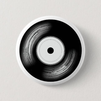 Classic Vinyl Disc Button