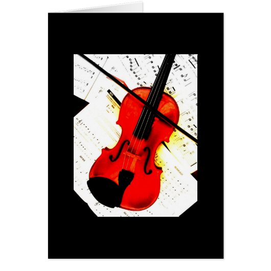 Classic Violin Cards (Front)