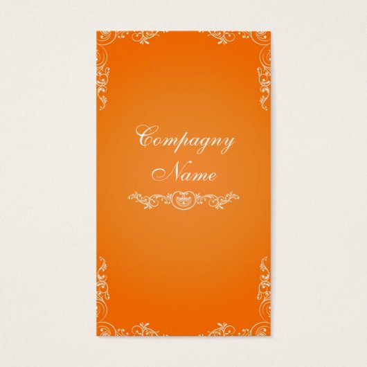 Classic visit card (Front)