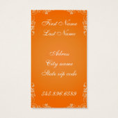 Classic visit card (Back)