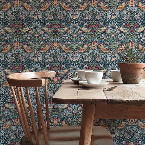 Classic Wallpaper William Morris Strawberry Thief Wallpaper