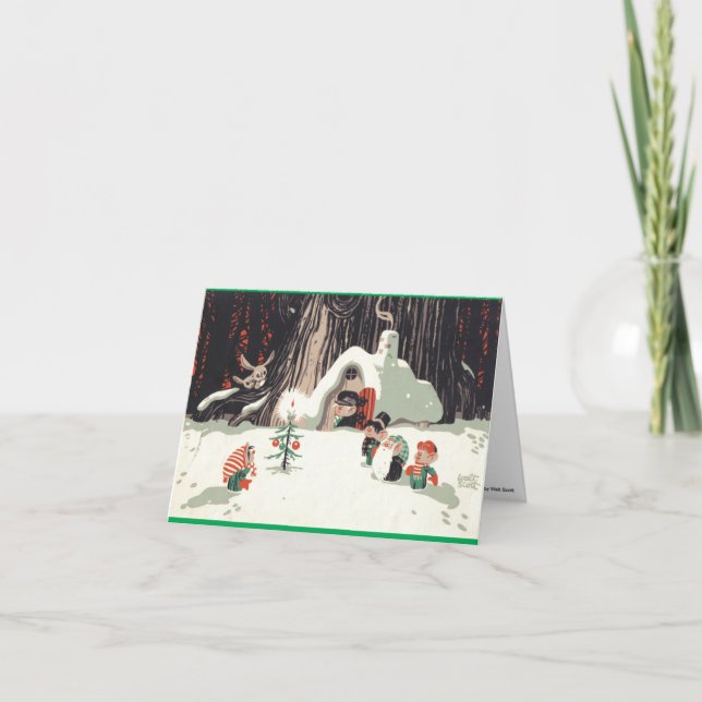 Classic Walt Scott Christmas Card (Front)
