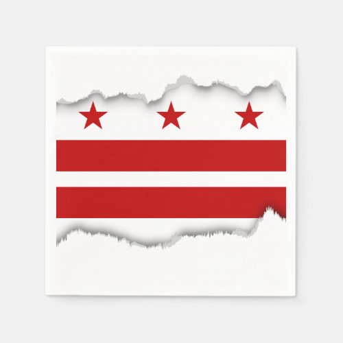 Classic Washington DC Flag Napkins