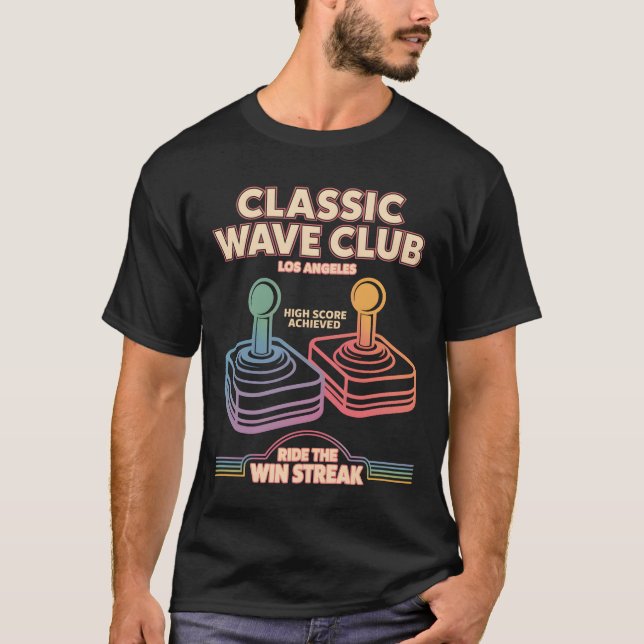 Classic Wave Club T-Shirt (Front)