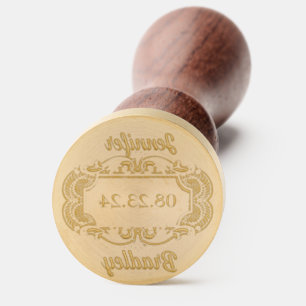 Classic Wedding Personalized Wax Seal Stamp
