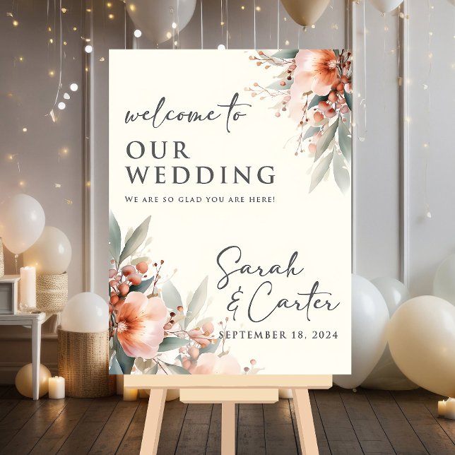 Classic Wedding Sign, Minimalist Wedding Sign, Cus Foam Board (Creator Uploaded)