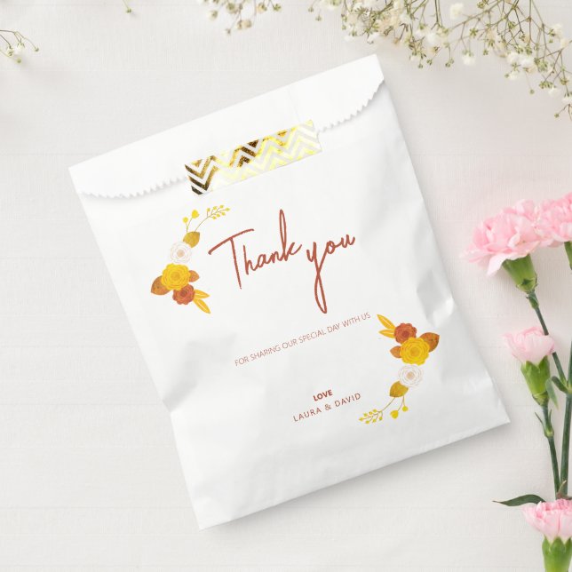 Classic Wedding Theme  Favor Bag (Sealed)