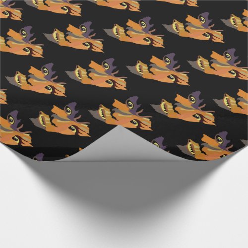 Classic Werewolf Halloween Wrapping Paper