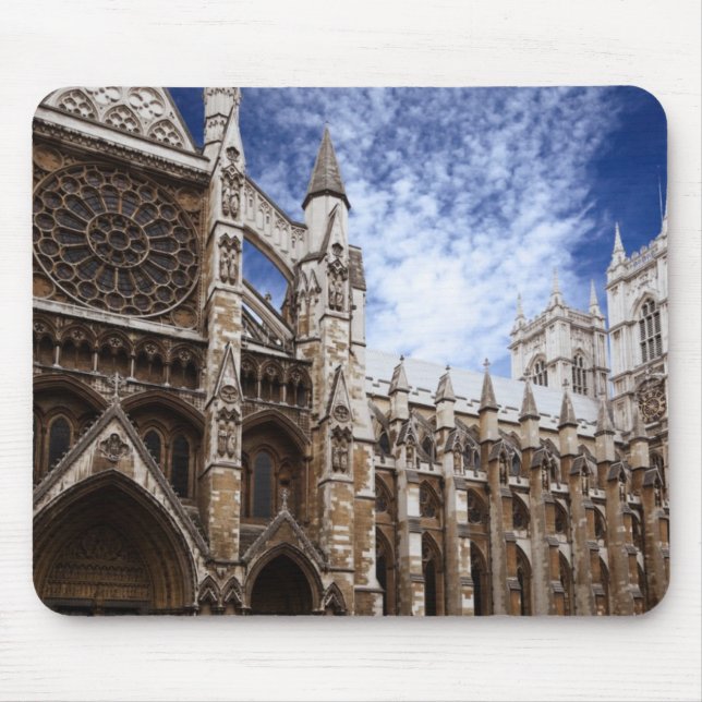 Classic Westminster Abbey photograph London UK Mouse Pad (Front)