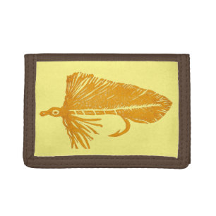 Classic Wet Fly Trifold Wallet