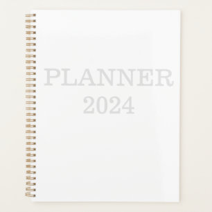 Classic White 2024 Planner