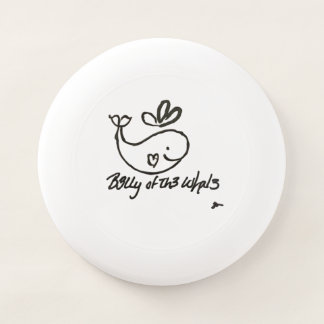 Classic white B3lly design frisbee