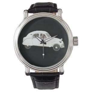 Classic White Citroen 2CV Watch