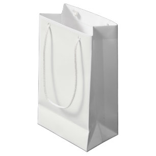 Classic White CUSTOM Gift Bags