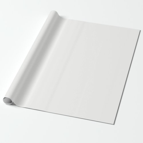Classic White CUSTOMIZABLE Wrapping Paper