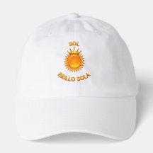 Classic White Dad Hat “Sun Shine Alone