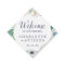 Classic White Flowers Wedding Welcome