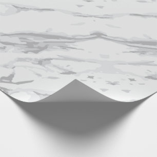 Classic White Marble Wrapping Paper