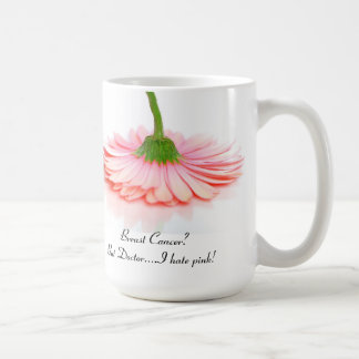 Classic White Mug for Breast Cancer Survivors