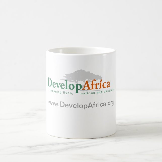 classic white mug with Develop Africa Logo (Center)