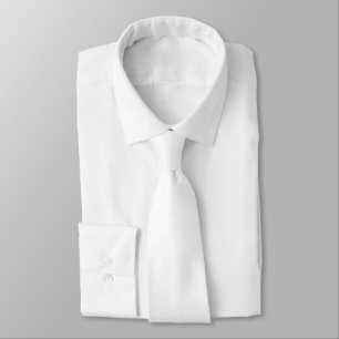 Classic White Neck Tie
