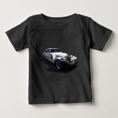 Classic White Tiffany Collectors Car Baby T_Shirt