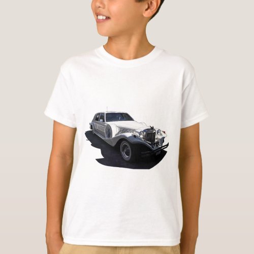 Classic White Tiffany Collectors Car T_Shirt