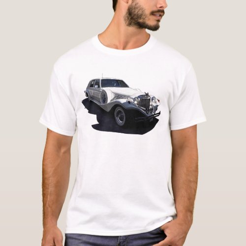 Classic White Tiffany Collectors Car T_Shirt